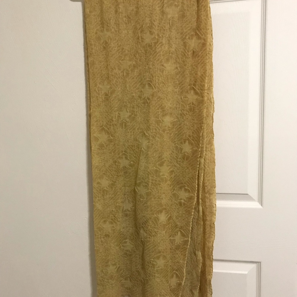 Light Yellow NWOT scarf for sale